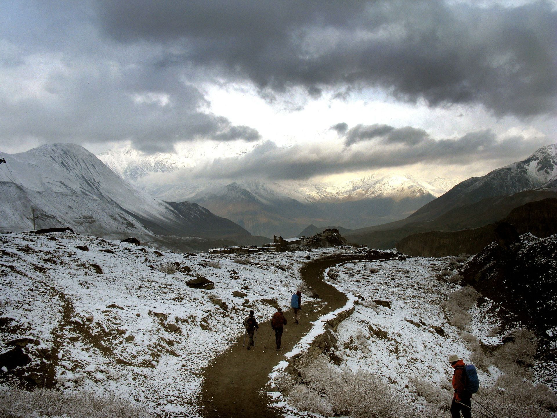 Safe Hiking At Outdoor Travel Destination