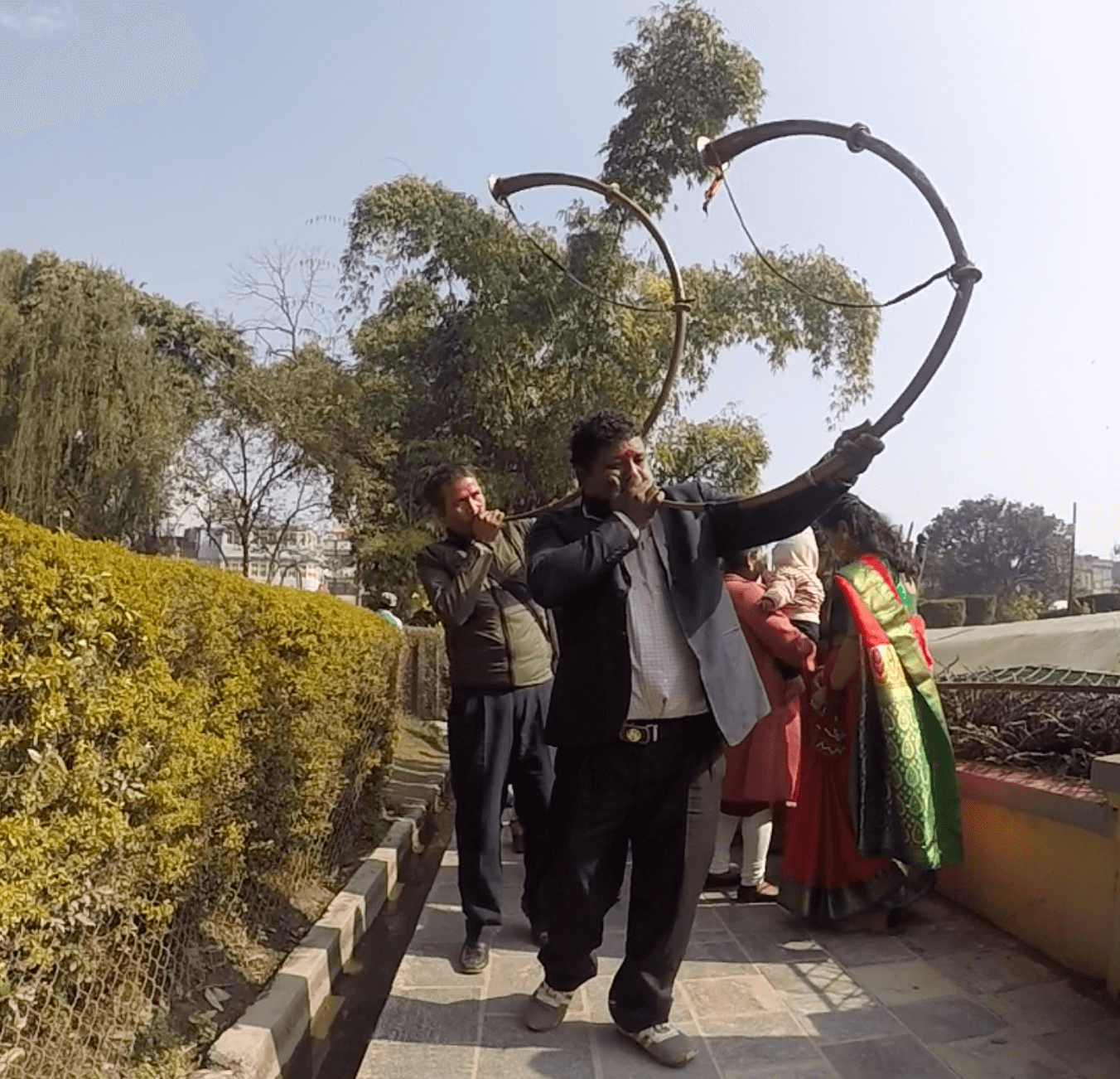 Panchee Baja (पञ्चे बाजा) Nepalese traditional musical instruments (video)