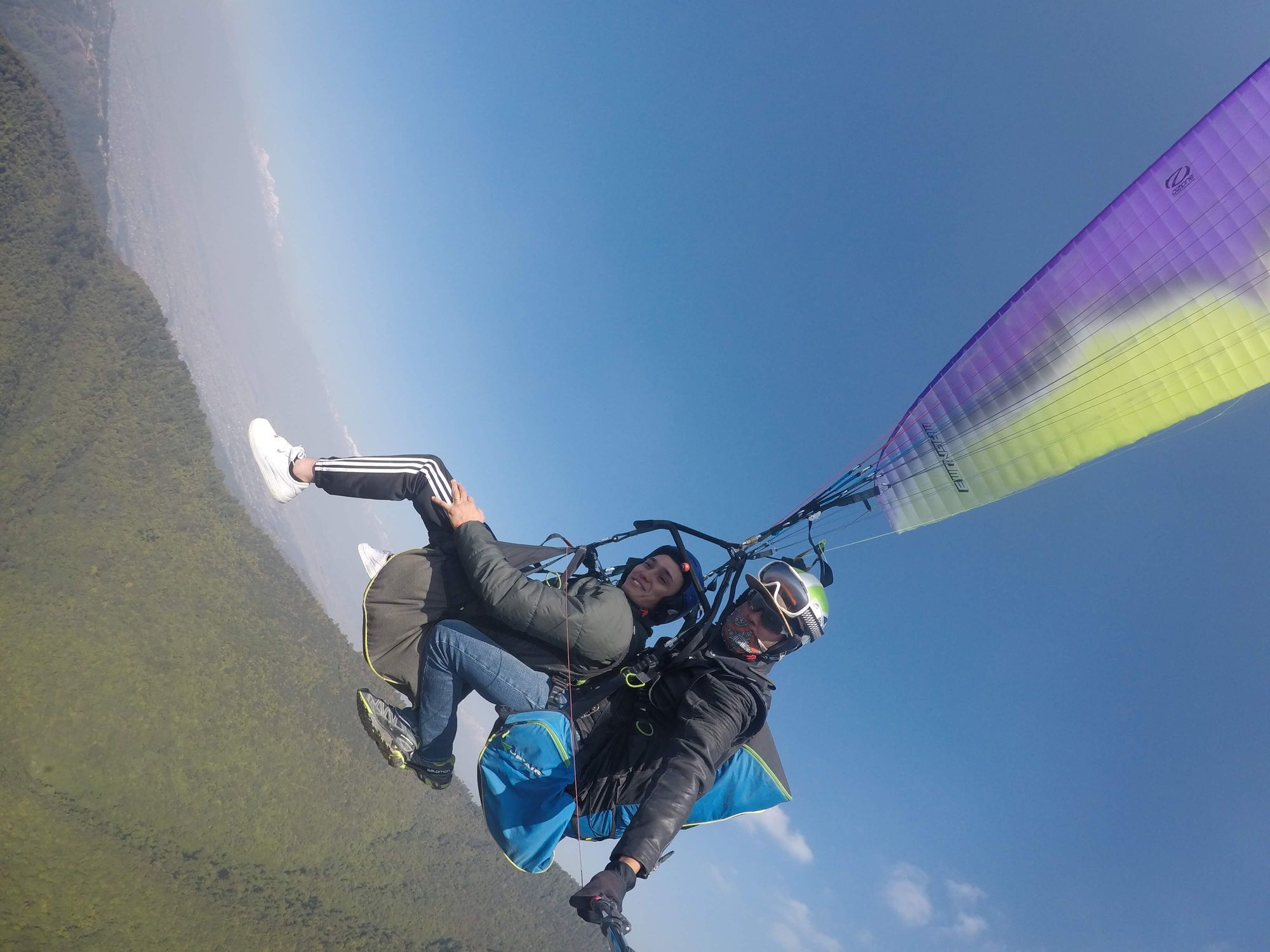 Kathmandu through the eyes
of paraglider