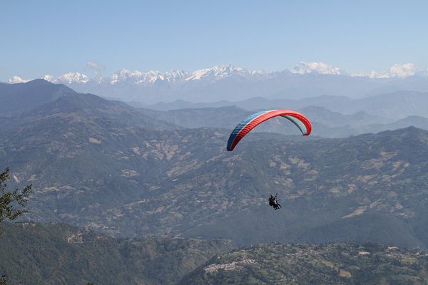 Hidden Paragliding Spot at Kathmandu Valley, Nepal