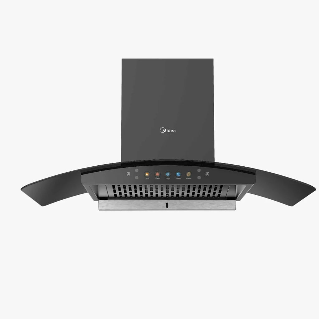 Midea 90cm Auto Heat Clean Electric Chimney 90V11-L