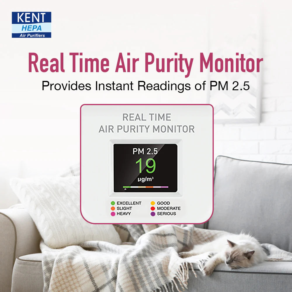 KENT Alps+ UV Air Purifier Smart HEPA Air Purifier with UV LED