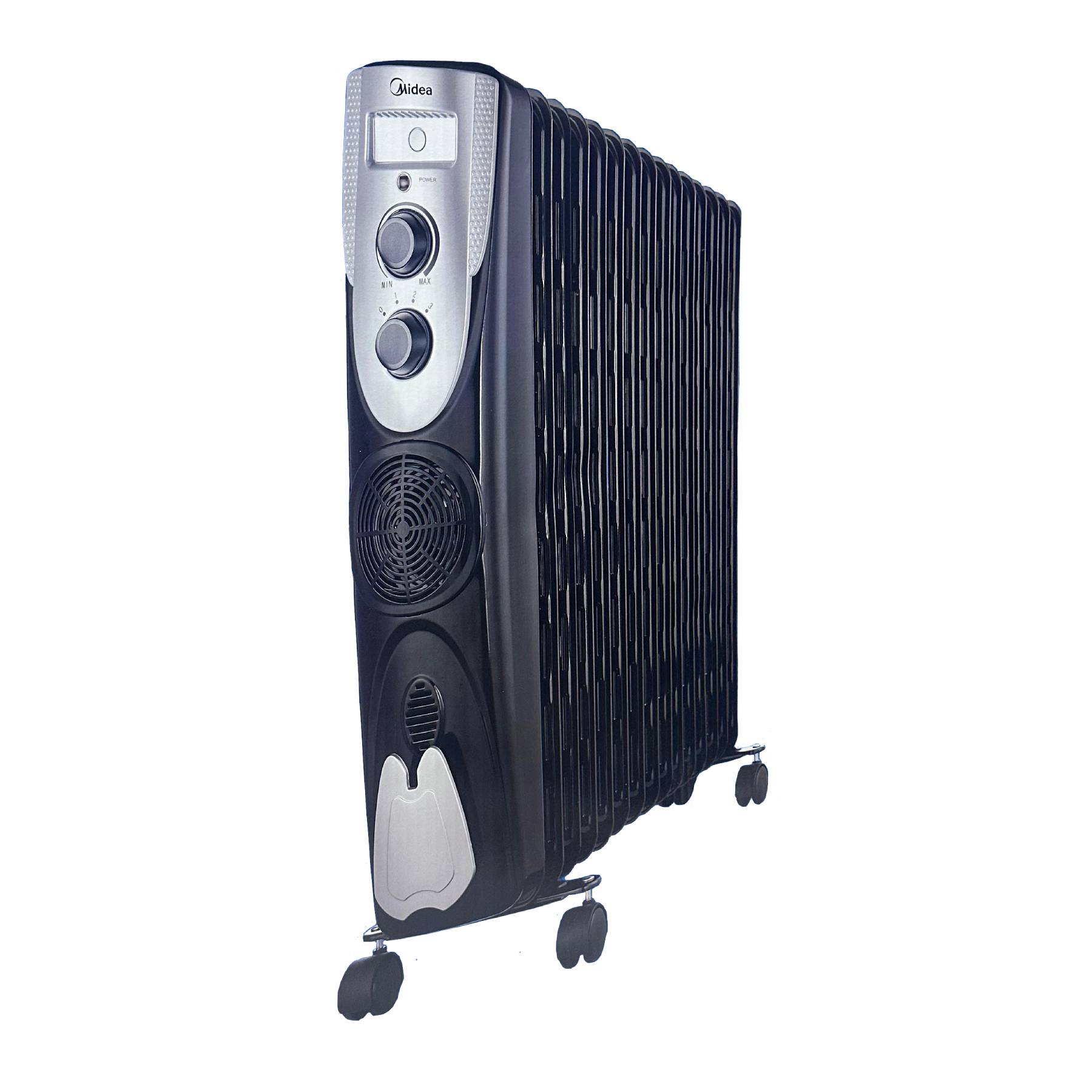Midea NY2315-15EFA 15-Fin Oil-Filled Radiator Heater | 2800 W High-Capacity Home Heater