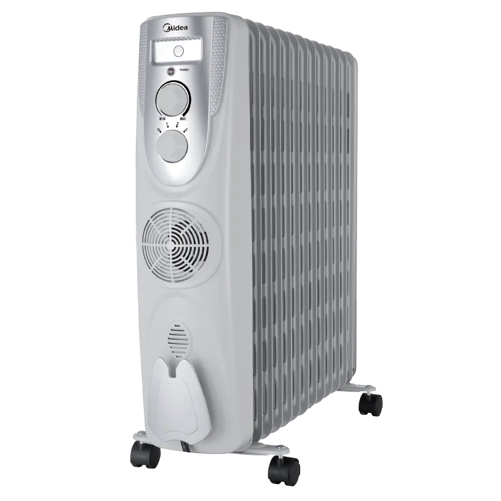 Midea NY2315-15EFA 15-Fin Oil-Filled Radiator Heater | 2800 W High-Capacity Home Heater