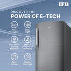 IFB DC-2322FBS 2Star Single Door Refrigerator 206 L Brush Grey