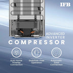 IFB DC-2322FBS 2Star Single Door Refrigerator 206 L Brush Grey