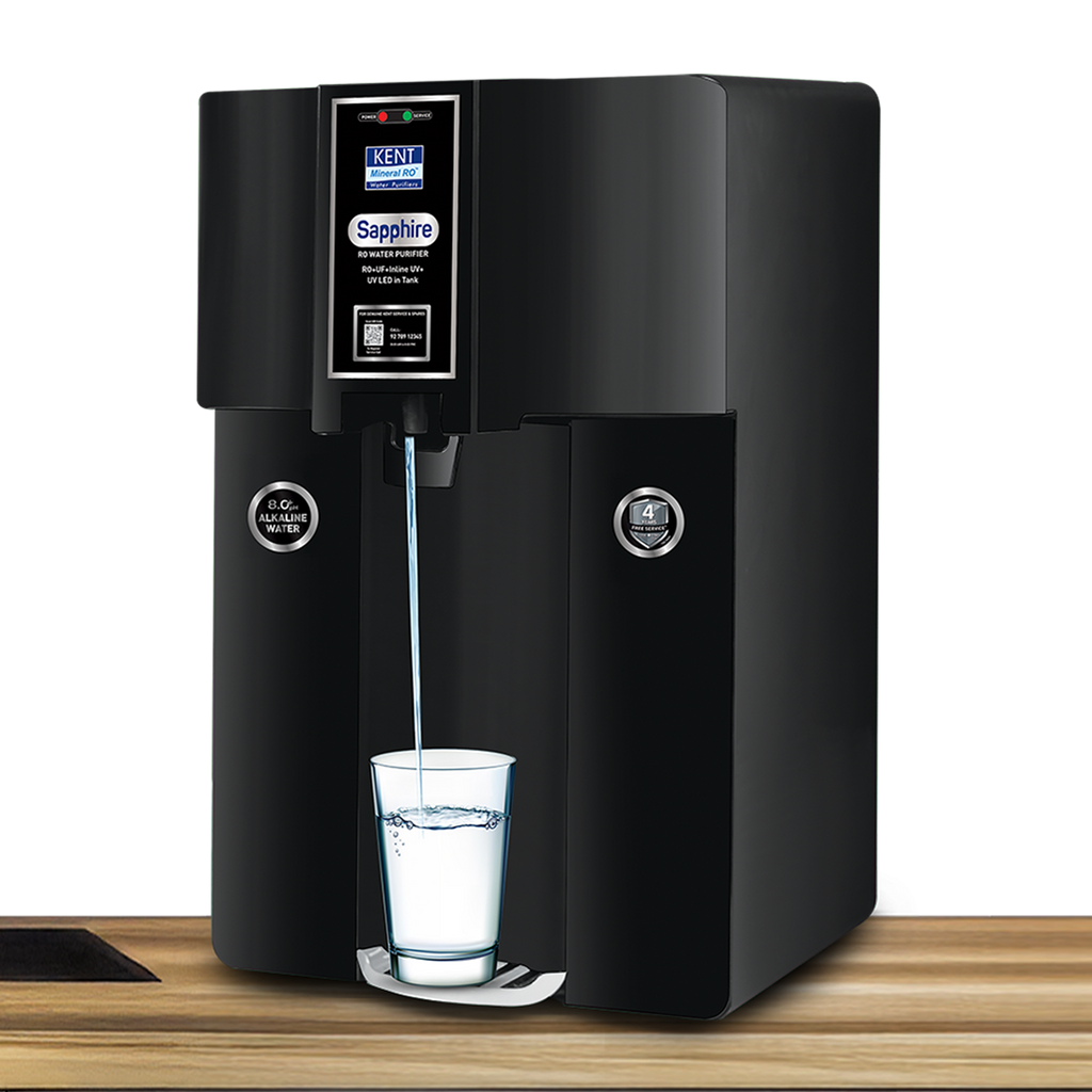 KENT Sapphire B Alkaline RO Water Purifier black
