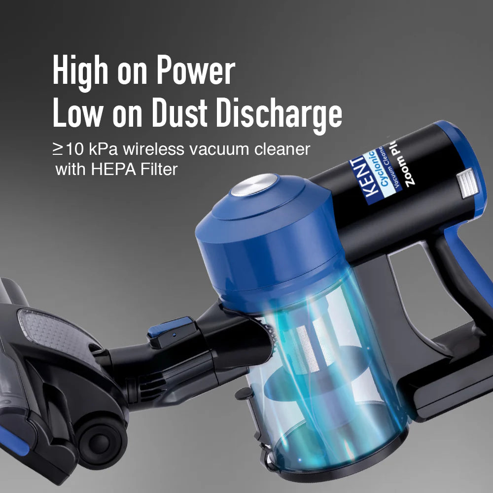 KENT Zoom Plus Cordless Vacuum Cleaner