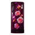 LG 190L Single Door Refrigerator in Scarlet Blossom Floral Pattern