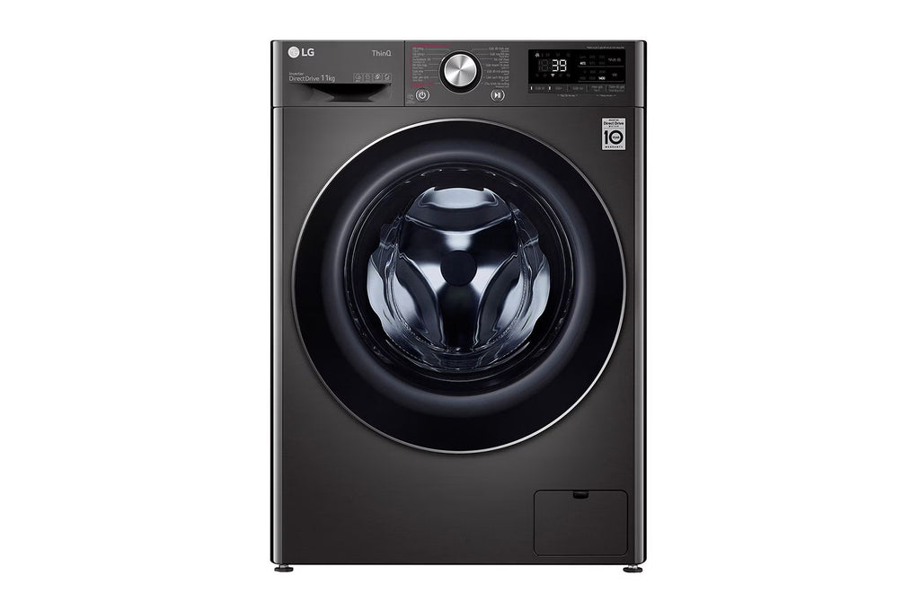 LG 10KG Front Load Washing Machine FV1410S3B.APBP in Black Finish