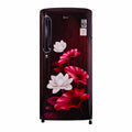 LG 190 L Single Door Refrigerator GLB205ASLB.ASLQ – Scarlet Lotus, Smart Inverter Compressor, Smart Connect, Stabilizer Free, Toughened Glass Shelves, Moist Balance Crisper