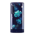 LG 190L Smart Inverter Single Door Refrigerator GLD205ABCB, Blue Charm, Base Stand with Drawer)