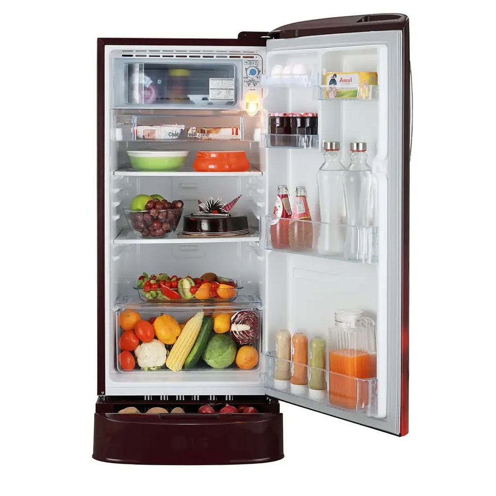 LG 190L Smart Inverter Single Door Refrigerator GLD205ASCB