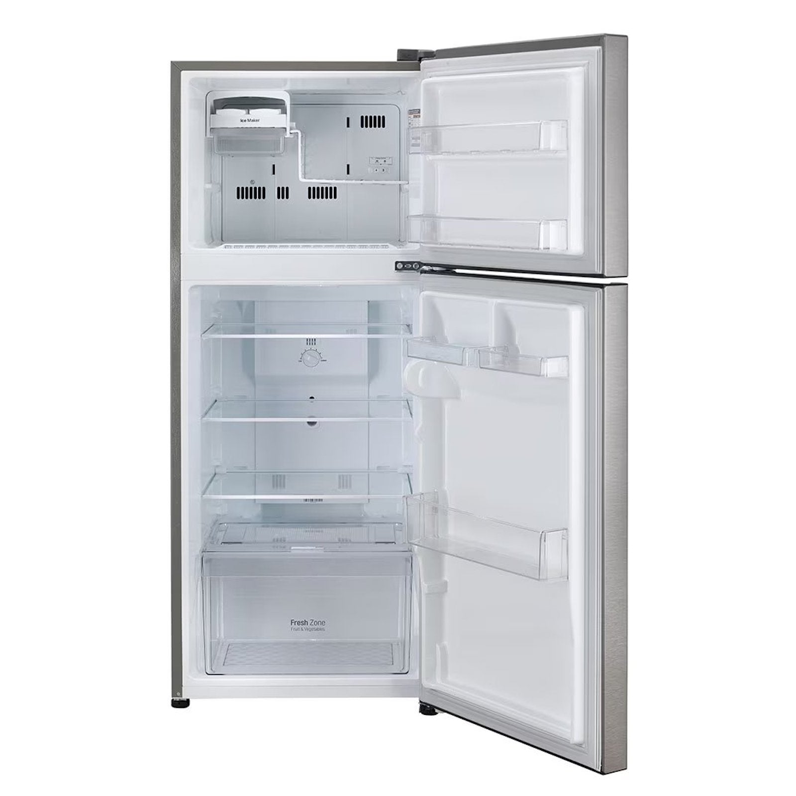 LG 258 L Double Door Refrigerator GLK292SLTL.APZQ – Frost Free, Smart Inverter Compressor, Smart Diagnosis™, Auto Smart Connect™, Moist ‘N’ Fresh, Toughened Glass Shelves, High Gloss Finish