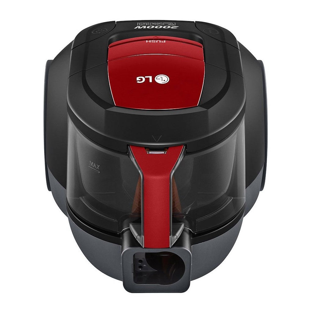 LG 2000W 1.3L Kompressor™ Bagless Vacuum Cleaner in Pearl Sparkle Red V5420NNTR