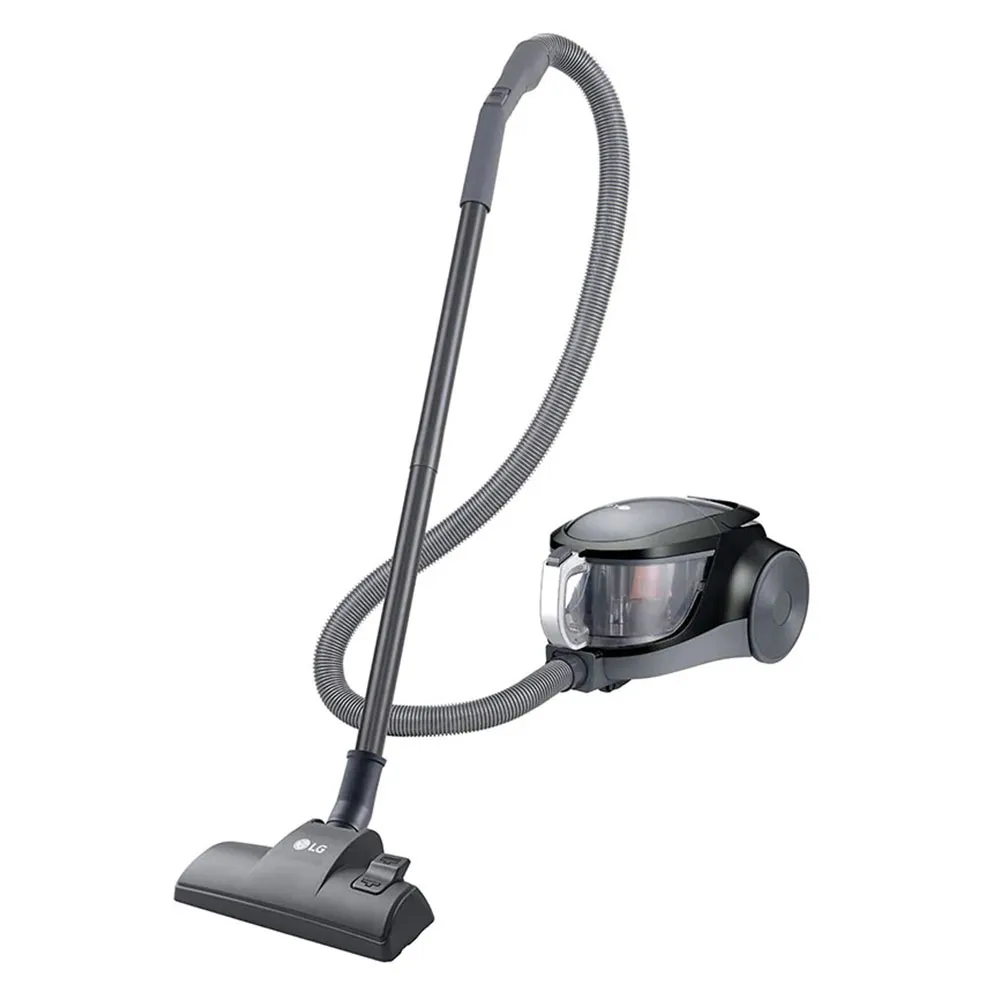 LG 2000W 1.5 Liter Dust Capacity Bagless Vacuum, Silver Color, Low Noise Level, HEPA Filter V5420NNTS