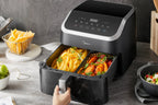 Midea MF-CY85WK2 air fryer 8.5L digital air fryer for oil free healthy cooking in modern kitchen