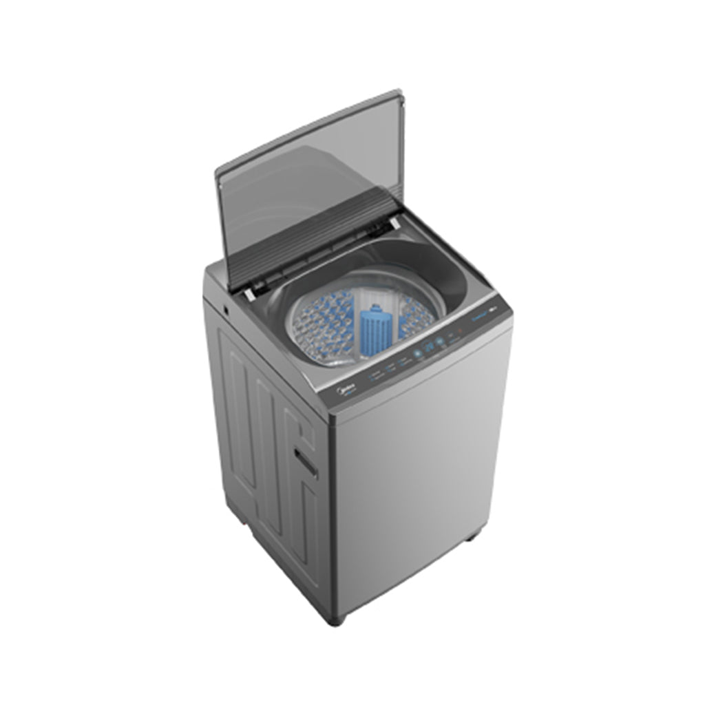 Interior of Midea Water Cube Tub showing the 3D Cyclone impeller design.