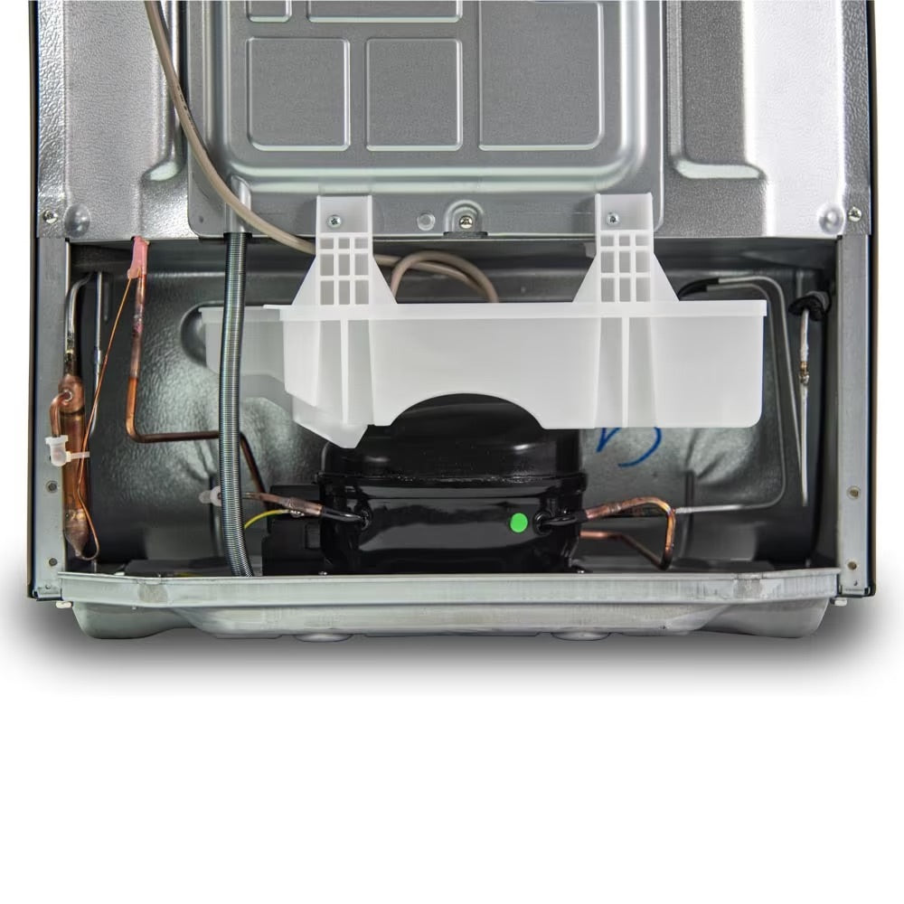 Videocon 245L 5-Star Frost-Free Double Door Refrigerator viewing compressor chamber
