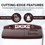 Videocon 8.0 Kg Cyclone Semi-Automatic Washing Machine