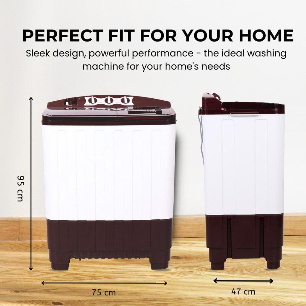 Videocon 8.0 Kg Cyclone Semi-Automatic Washing Machine