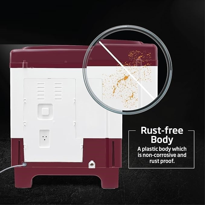 Videocon 8.0 Kg Cyclone Semi-Automatic Washing Machine